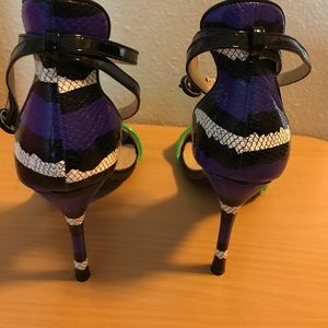 Red Kiss Sandal Heels